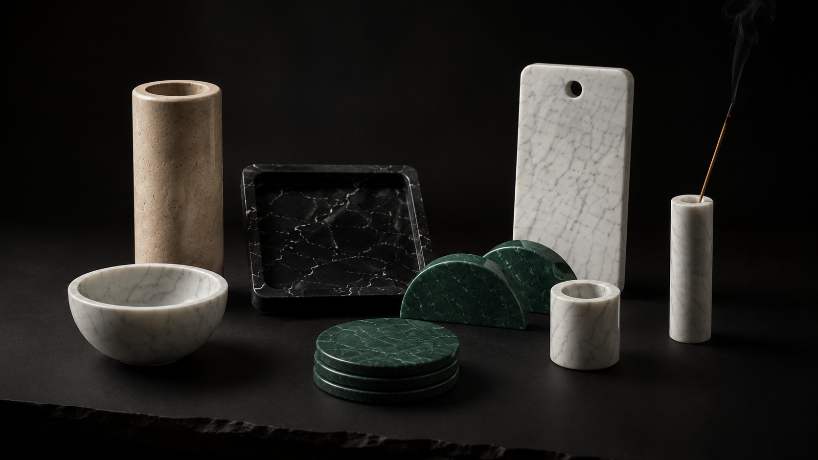 Accessori per la casa in marmo naturale Maison Marmora